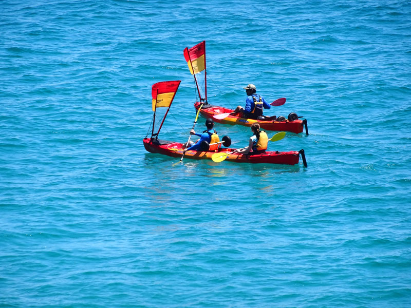 Kayaking on Noosa River